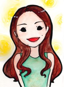むーにゃさんの似顔絵イラスト画像