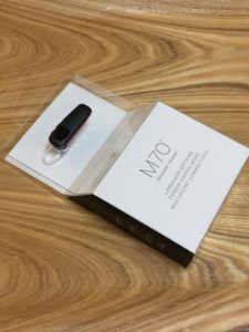 片耳イヤホンＭ70画像